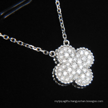 Fashion Synthetic Diamond Flower Shape Jewelry